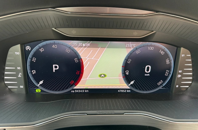Skoda Superb cena 141000 przebieg: 48000, rok produkcji 2022 z Warszawa małe 37